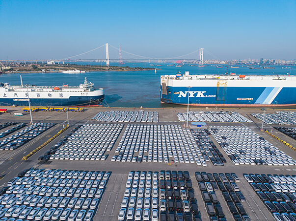 China Used New Energy Vehicle Export Logistics